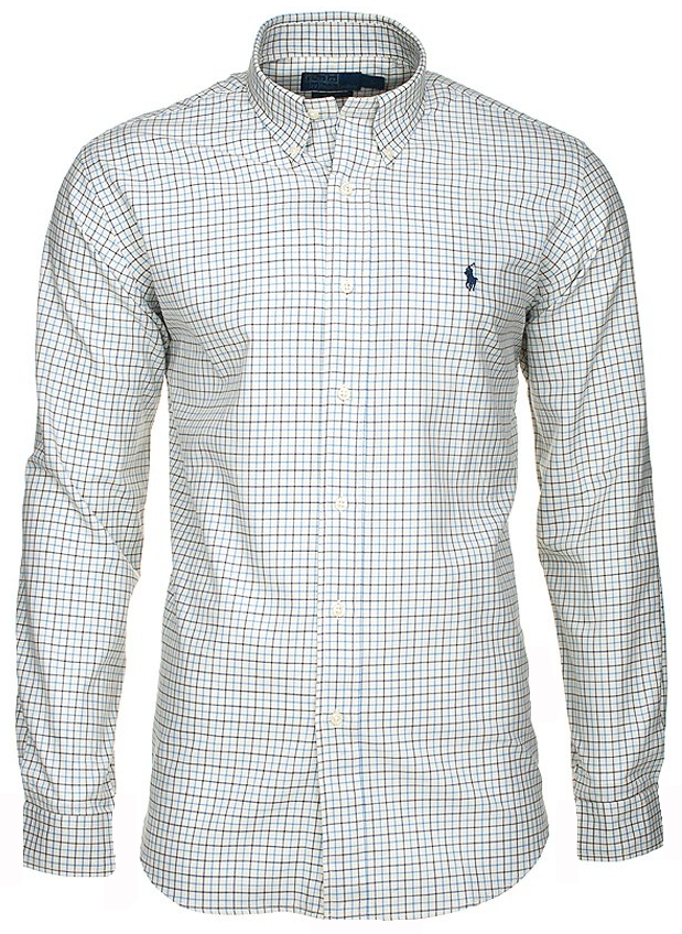 

Koszula męska Polo Ralph Lauren biała w kratkę M