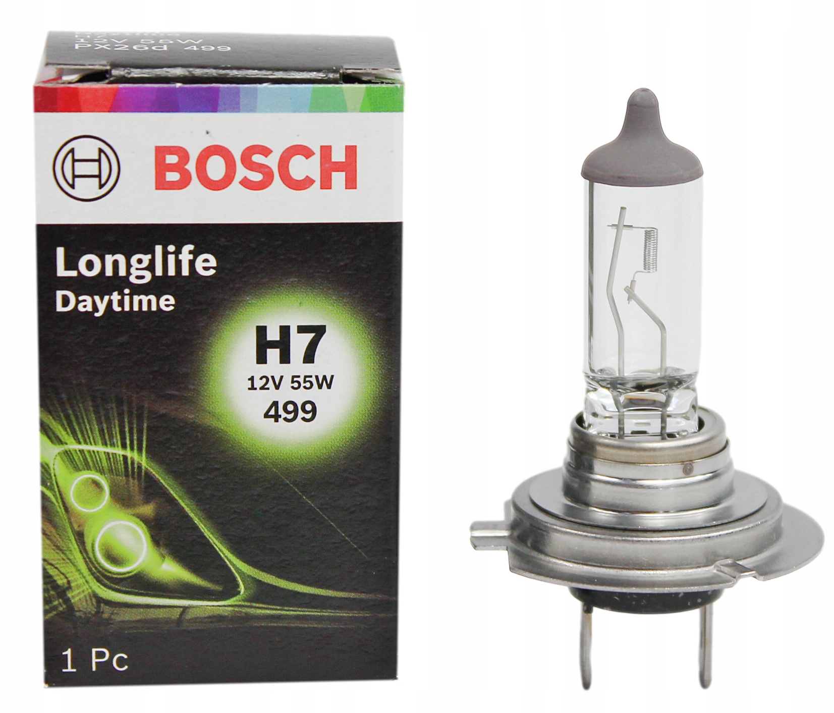 Bosch Żarówka H7 Daytime Longlife 12V 55W