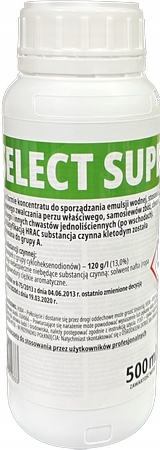 

Środek chwastobójczy Select 120 Ec 0,5l