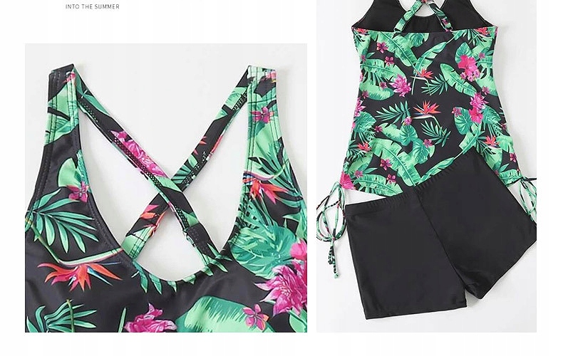 STRÓJ KĄPIELOWY TANKINI BLUZKA ZE SPODENKAMI Rodzaj komplet