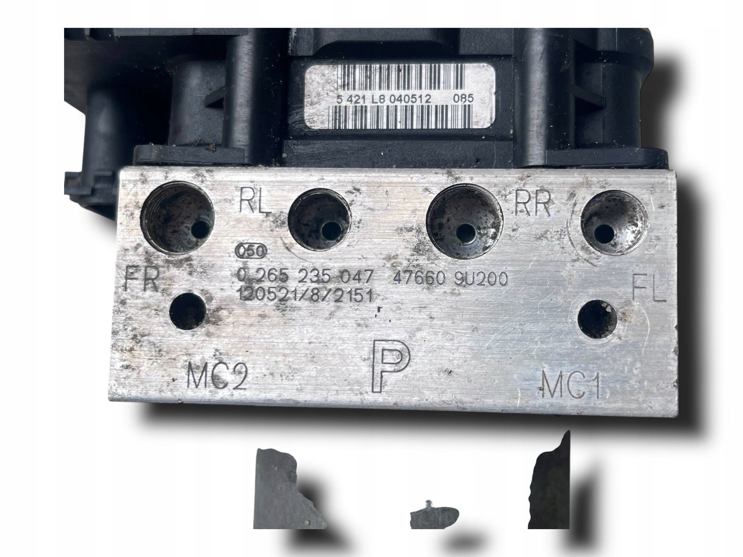 Pompa ABS freno NISAN NOTE e E11 0265235047 476609U200 !J