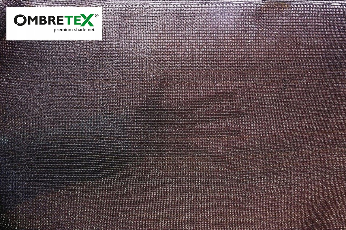 Brązowa SIATKA cieniująca MASKUJACA NA płot PANELE 1,7x10m cieniówka OSŁONA Rodzaj siatka