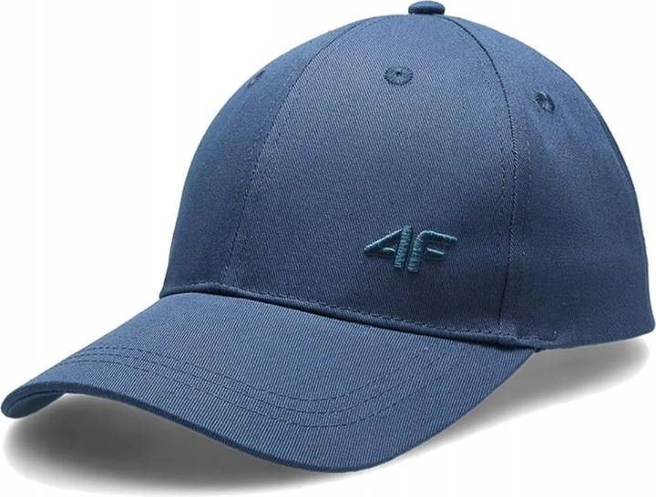 

Czapka z daszkiem męska 4F SS23ACABM119 denim