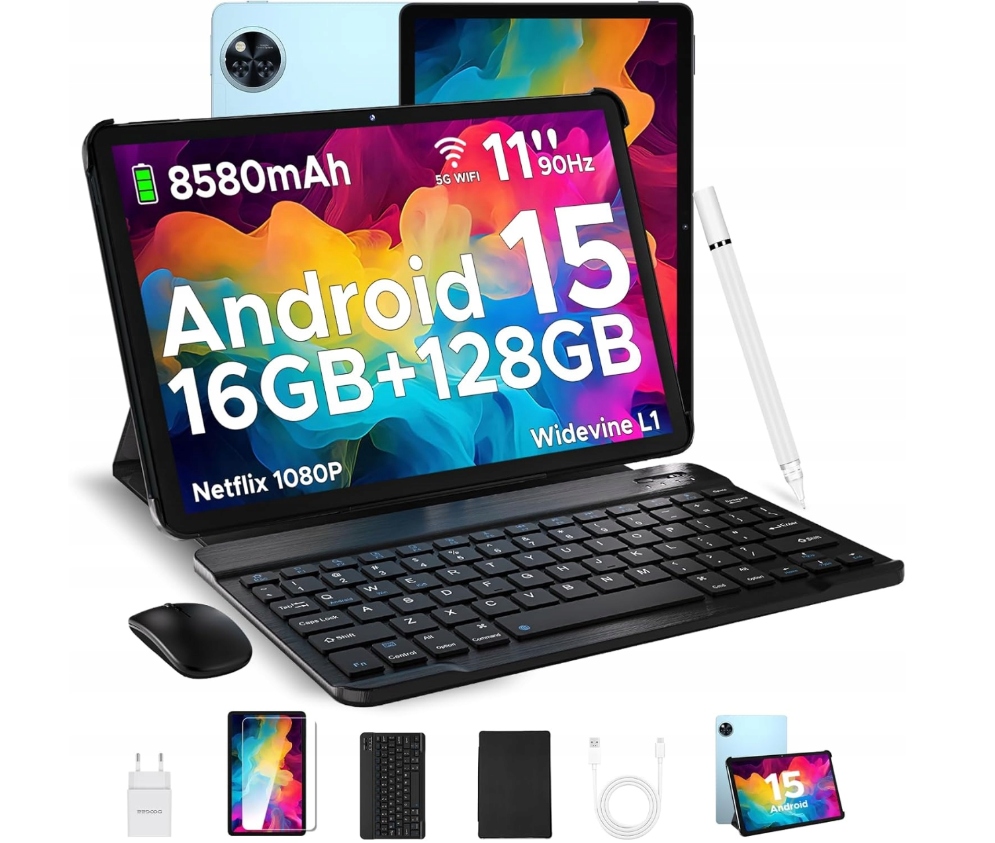 Tablet Doogee U11 Vip Edition 11" 4+12/128GB modrý Klávesnica Dotykové Pero