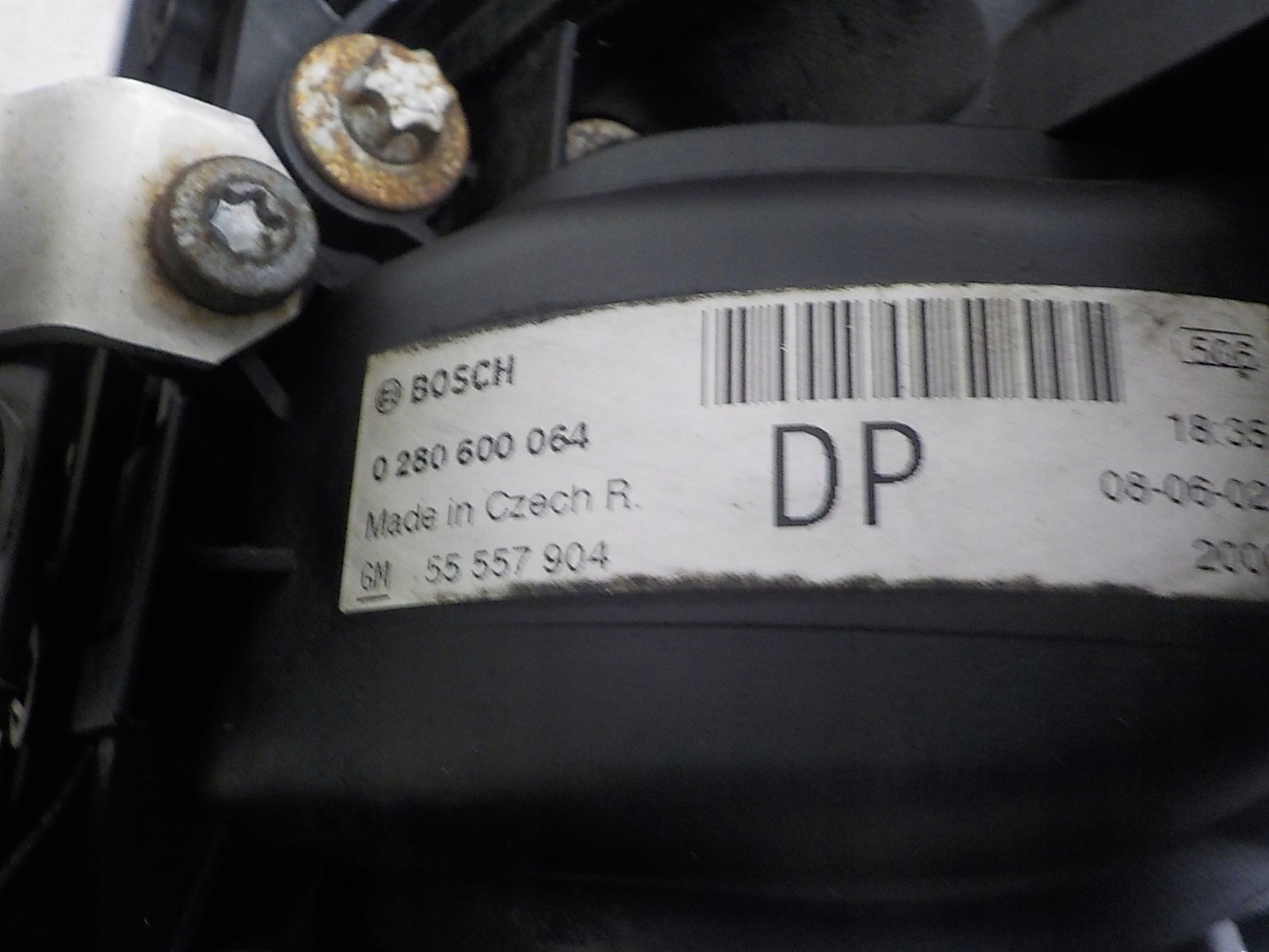OPEL CORSA D intake manifold 0280600064 55557904