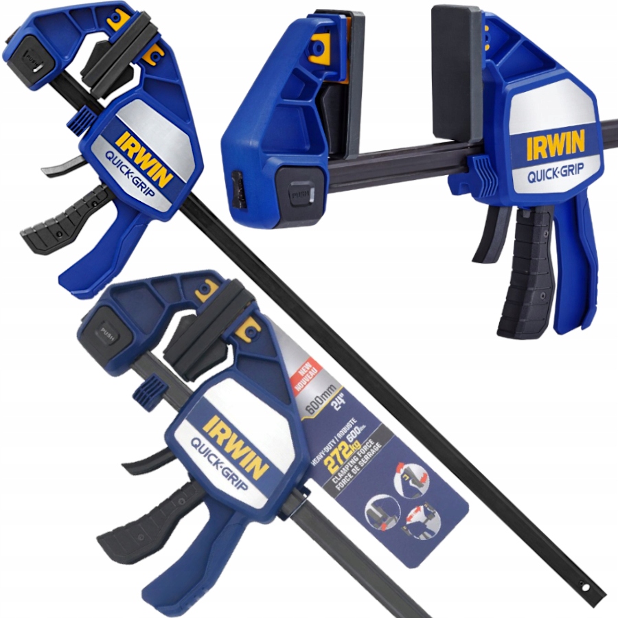 Ścisk stolarski rozpieracz 600mm Quick-Grip Irwin