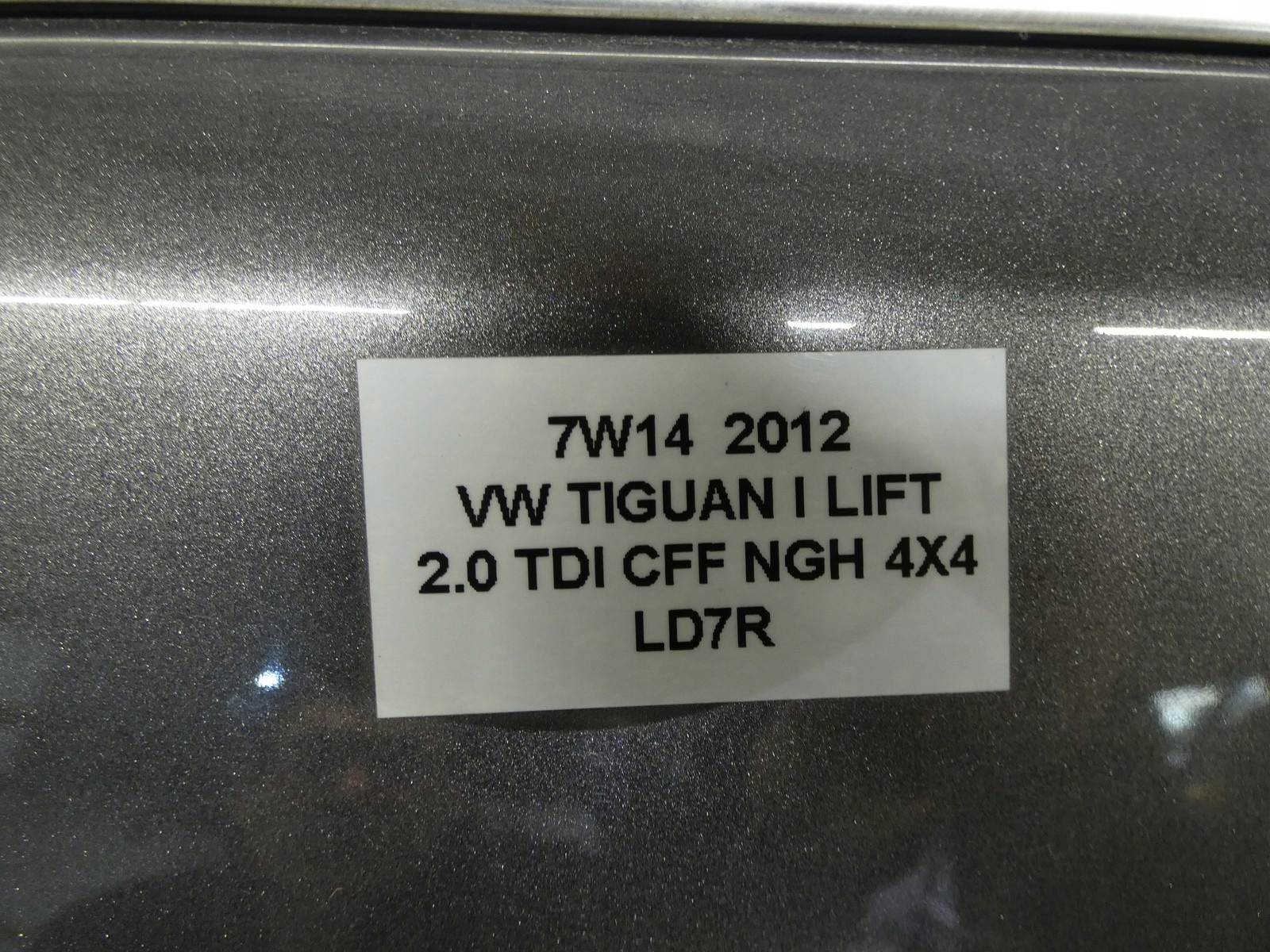 door left front left front VW TIGUAN and 5N 07-16R LD7R