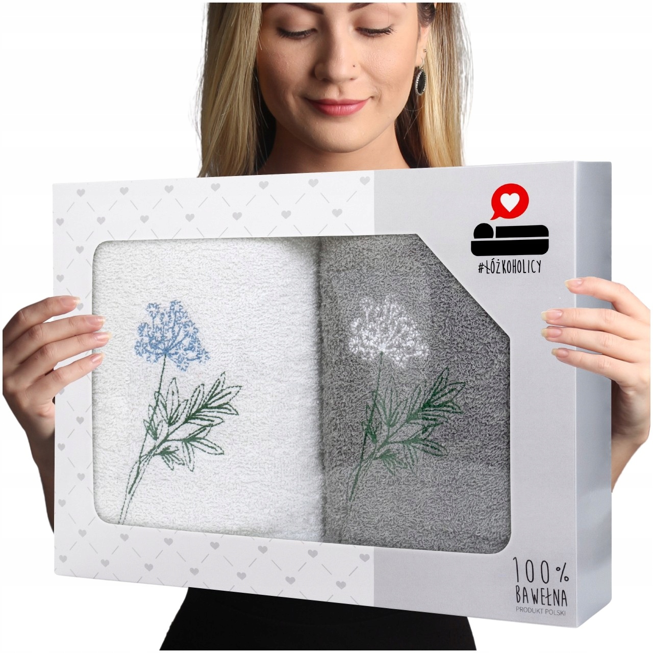 Sada ručníků Dárek Froté 2ks 70x140 Luba sada