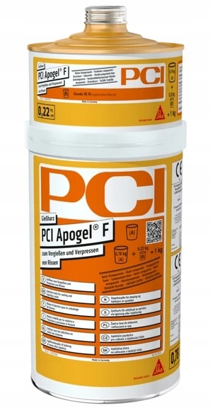 Pci Apogel F – epoxidová injekčná živica na škrabance/dilatáciu