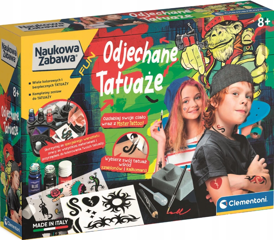 

Odjechane Tatuaże Zestaw Do Tatuaży Nauka Zabawa