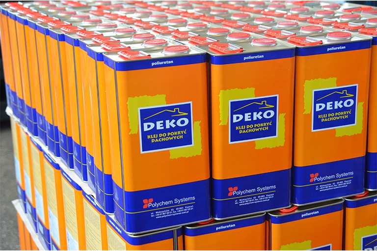 Deko Klej Poliuretanowym Dekarski 5kg do dachów płaskich Renowacji