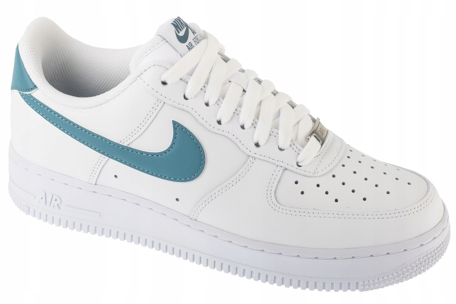 Nike Air Force 1 07 (49,5) Pánské kožené tenisky bílé
