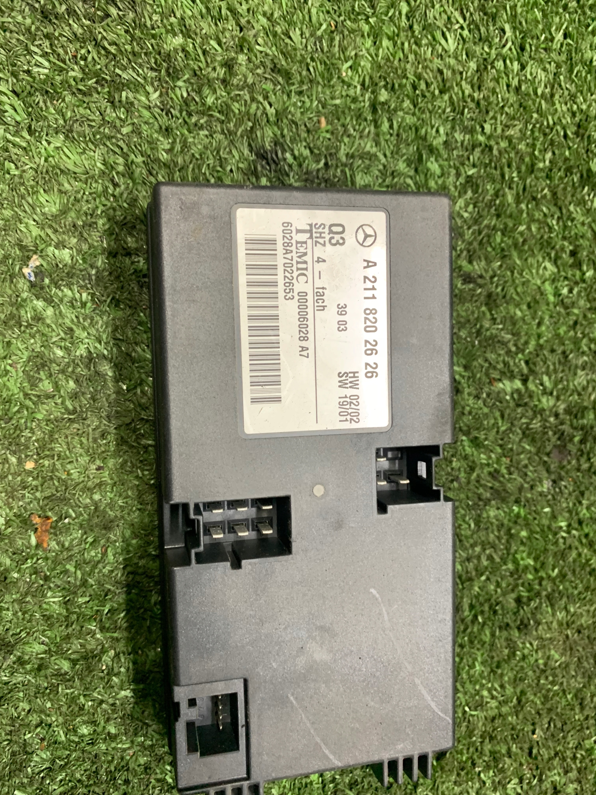MERCEDES STEROWNIK MODUŁ KOMPUTER A2118202626