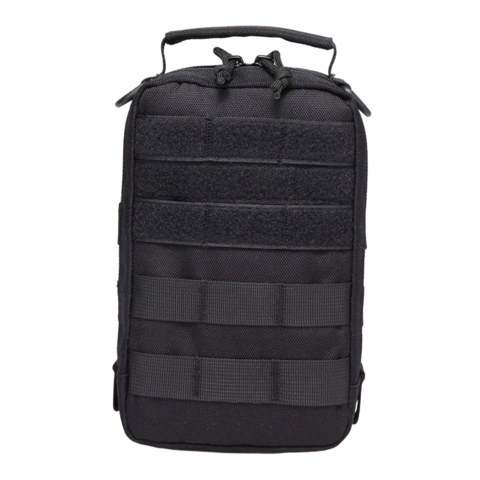 Organizér miniaplikácií Kompaktná úložná taška na drobnosti Oxford Cloth Utility Black