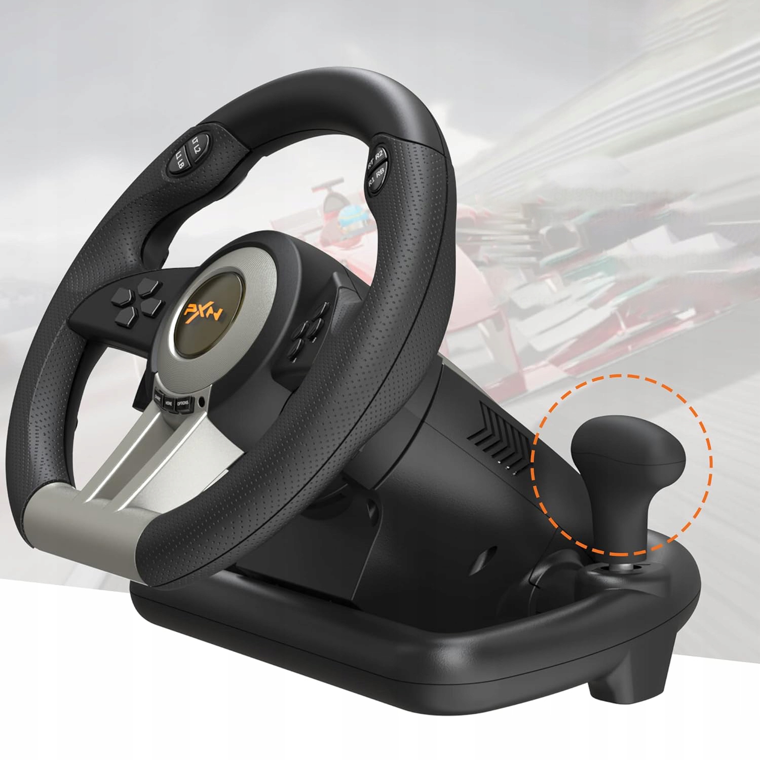 КЕРМО ПК Zosudull ДЛЯ ПК/PS4/Xbox One ПРОСТЕ В ЕКСПЛУАТАЦІЇ ПЕДАЛІ + ПЕРЕДАЧІ Модель CD-ROM