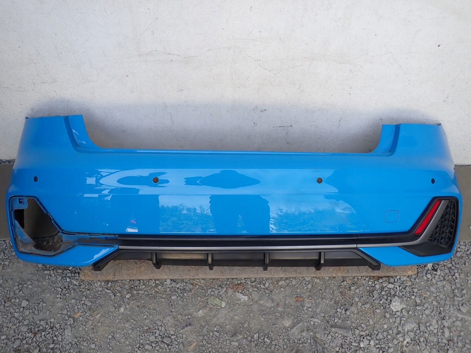 bumper rear part rear AUDI A1 2 II 82A GBA S LINE 2018
