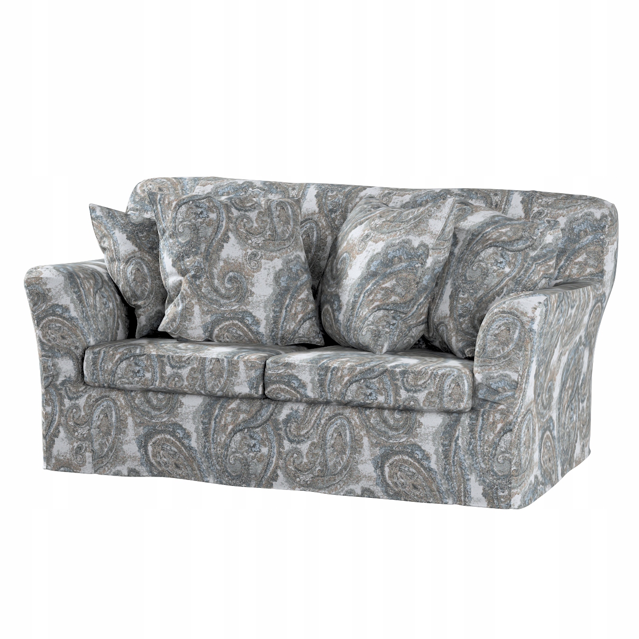 Poťah na 2-miestnu nerozkladaciu pohovku Tomelilla Ikea, zelený