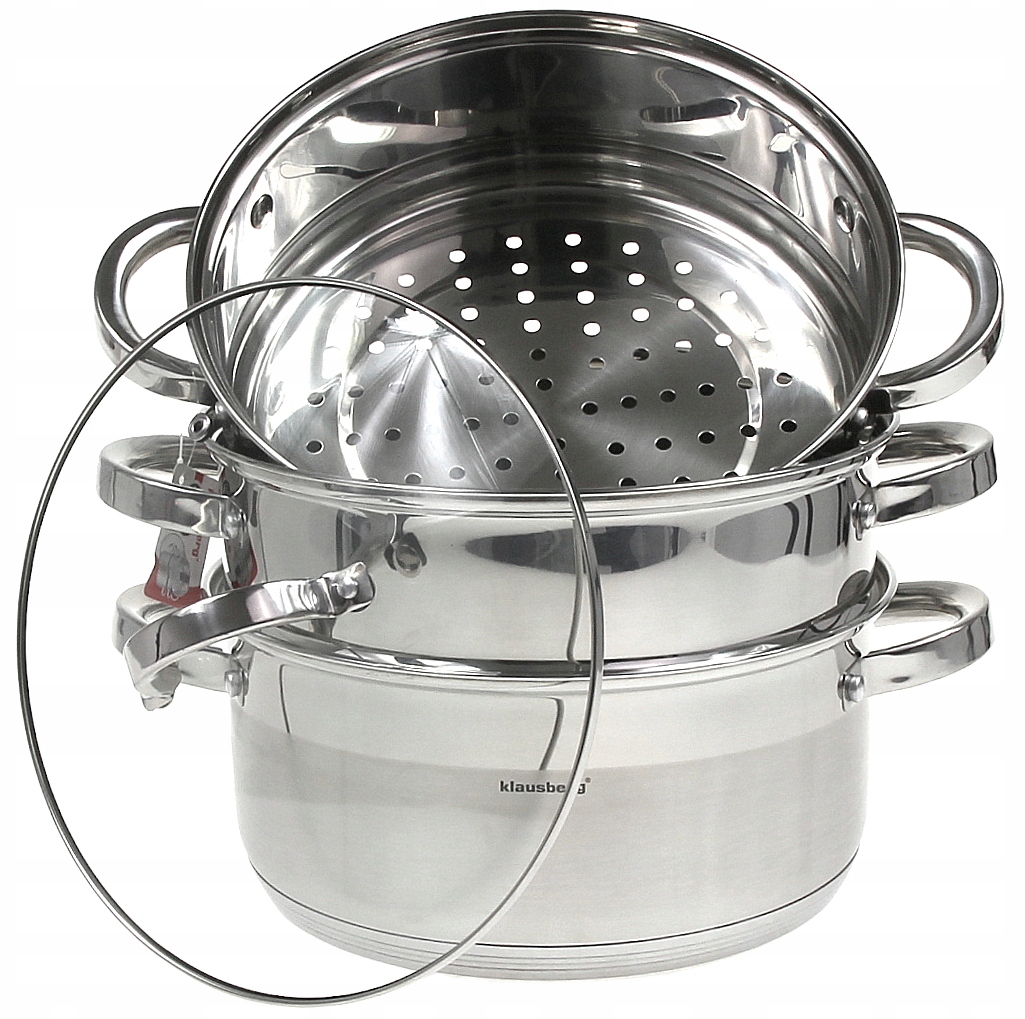 

Garnek do Gotowania Na Parze Parowar 5 lit 24 cm.