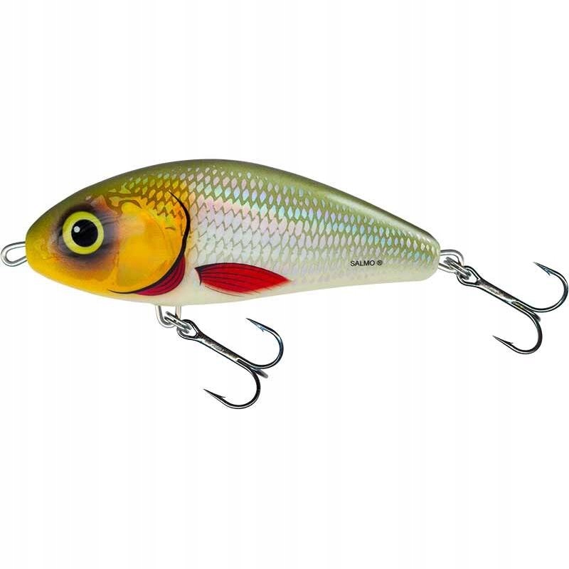 Wobler Salmo Fatso Floating 8cm 21g Silver Halo QFA125