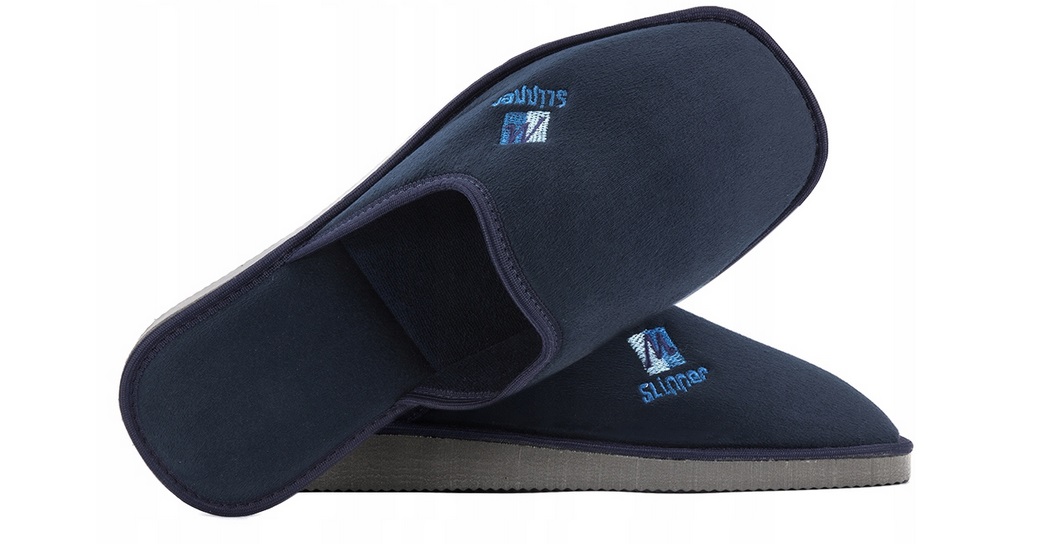 

obuwie pantofle domowe Polskie blu Meteor r.45