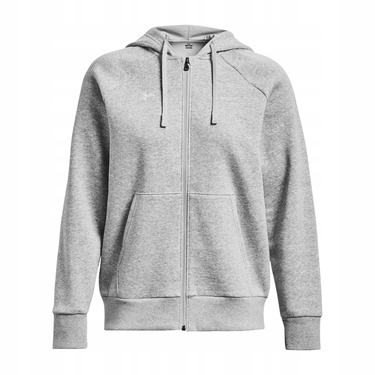 Under Armour Mikina Ua Rival Fleece Fz Hoodie-GRY šedá