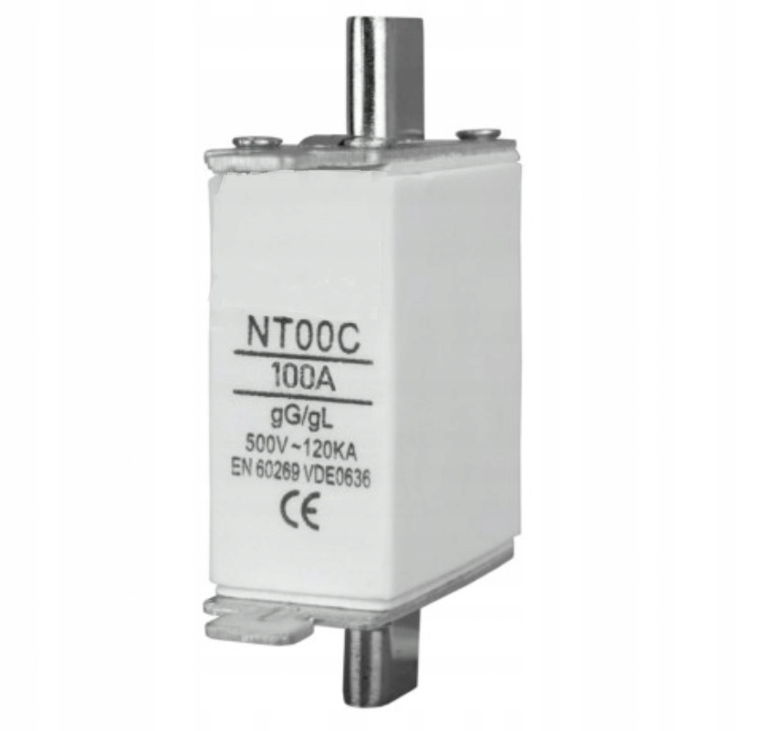  /><h2>Zapewnia ochronę przed termicznymi i elektrodynamicznymi skutkami zwarć i przeciążeń</h2><p><b>✅prąd znamionowy:</b> 100A</p><p><b>✅charakterystyka wyzwalania:</b> gL / gG</p><p>Wkładka bezpiecznikowa NT00C gL/gG 100A</p></div>
                    </div>
    </div>
                                                                    <div class=