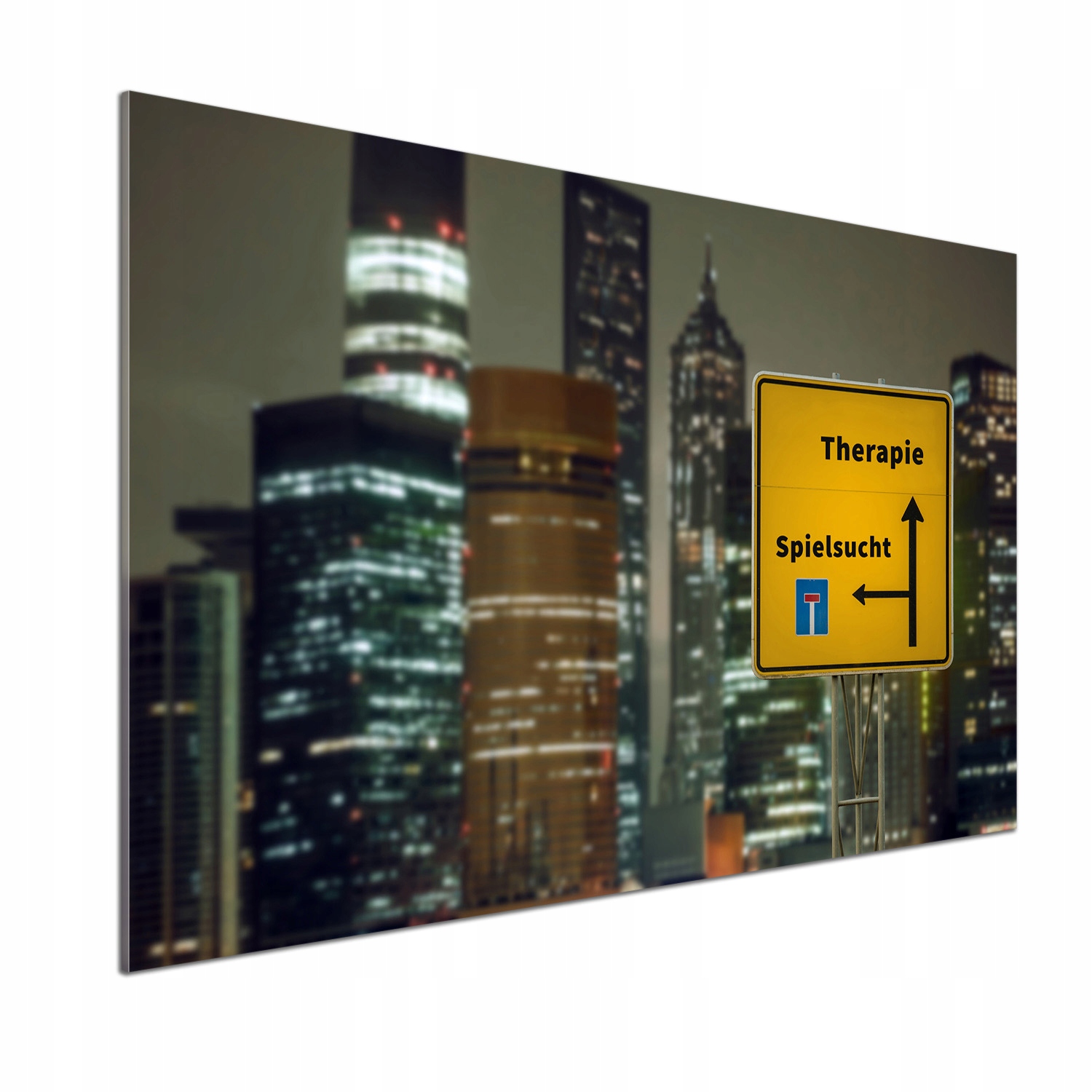 Panel do kuchyne Terapia v meste 100 x 70 cm Lepidlo
