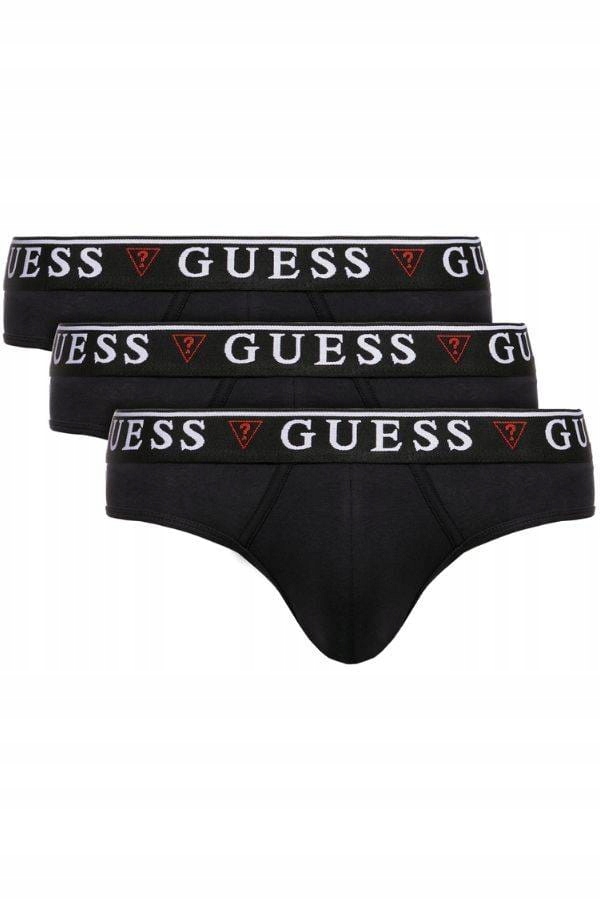 Pánské Slipy Guess U97G00 JR003 Černé S