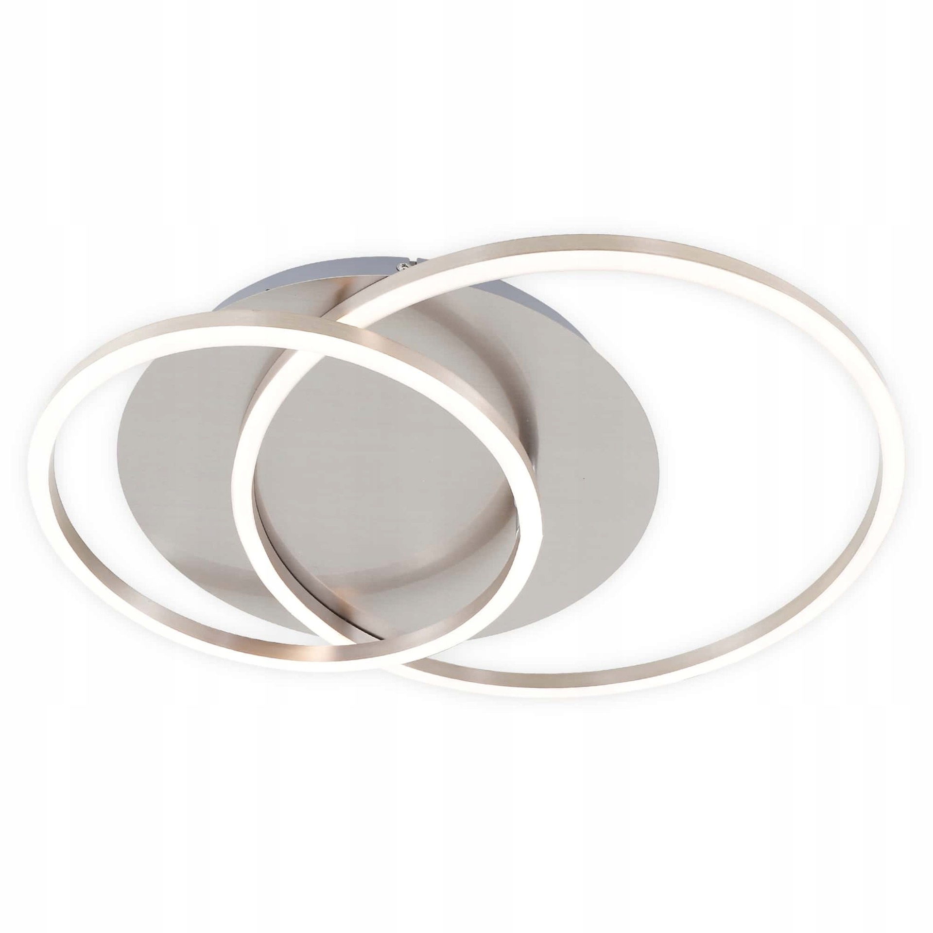 Briloner Led stropné svietidlo 51,5 cm 3200 lm 40 W matný nikel stmievateľné