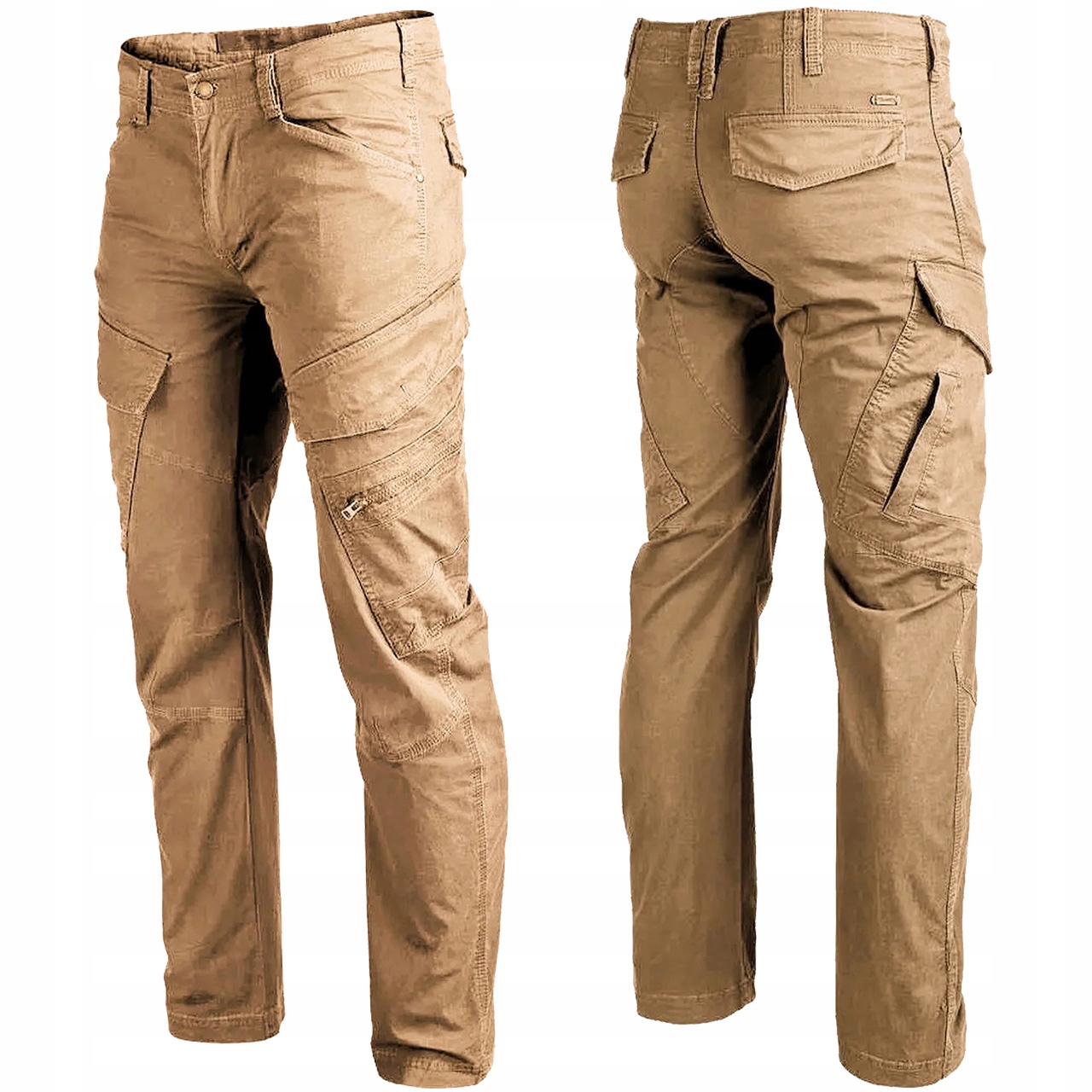 Pánské bojové kalhoty Brandit Adven Slim Fit vojenské Camel L
