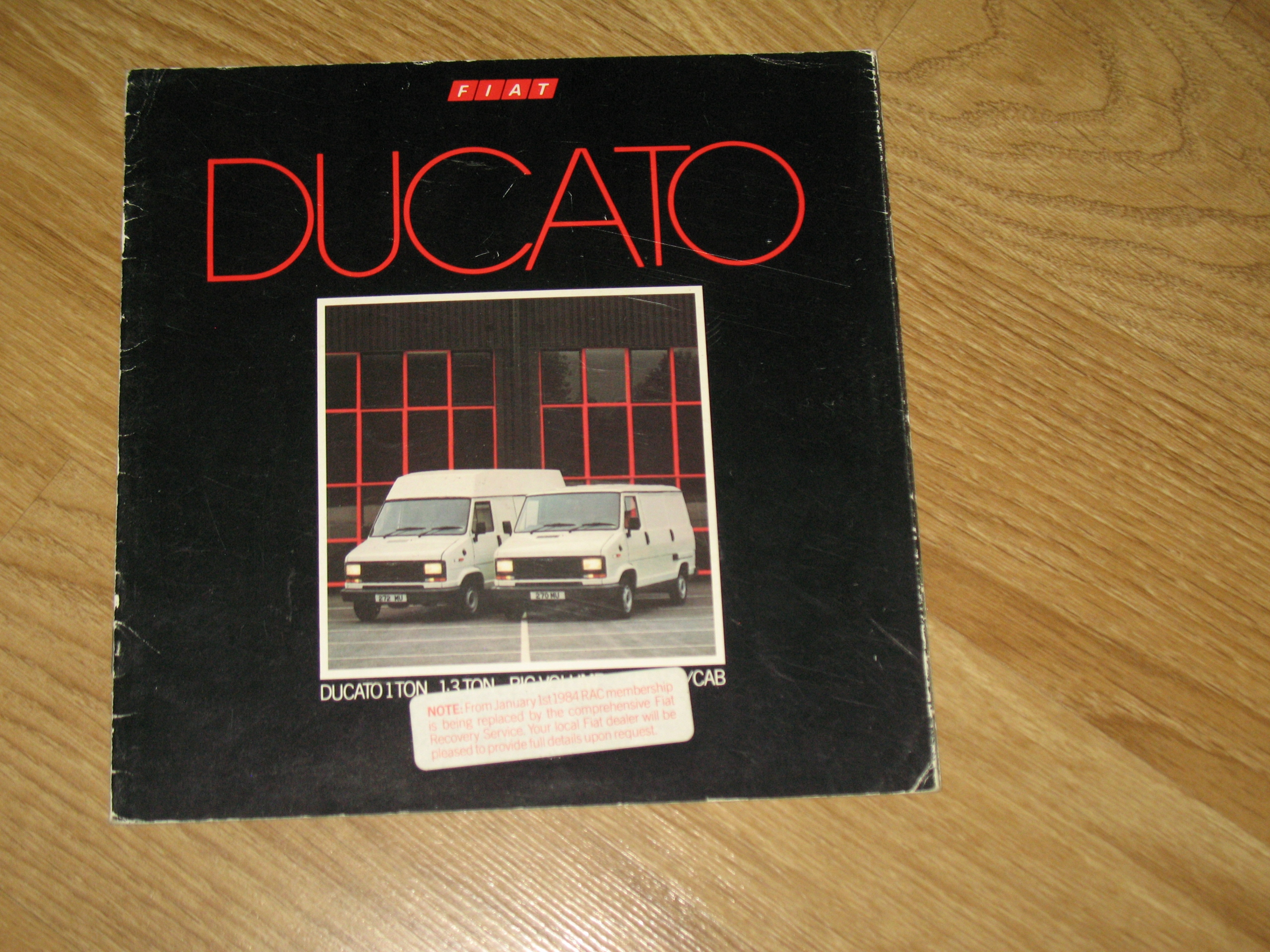 FIAT DUCATO Fabryka samochodów katalog