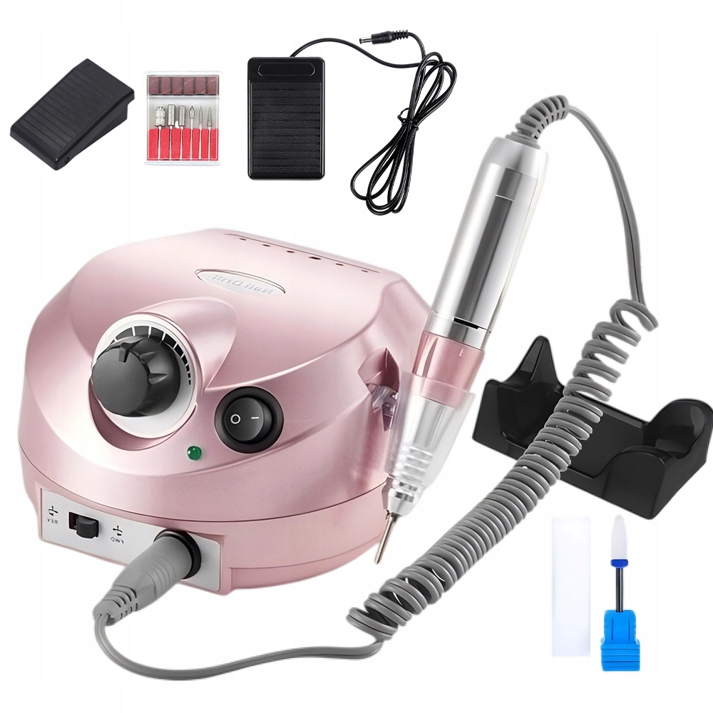 Bruska Na Nehty Manikúra Pedikúra Profesionální Silná Frézy Sada