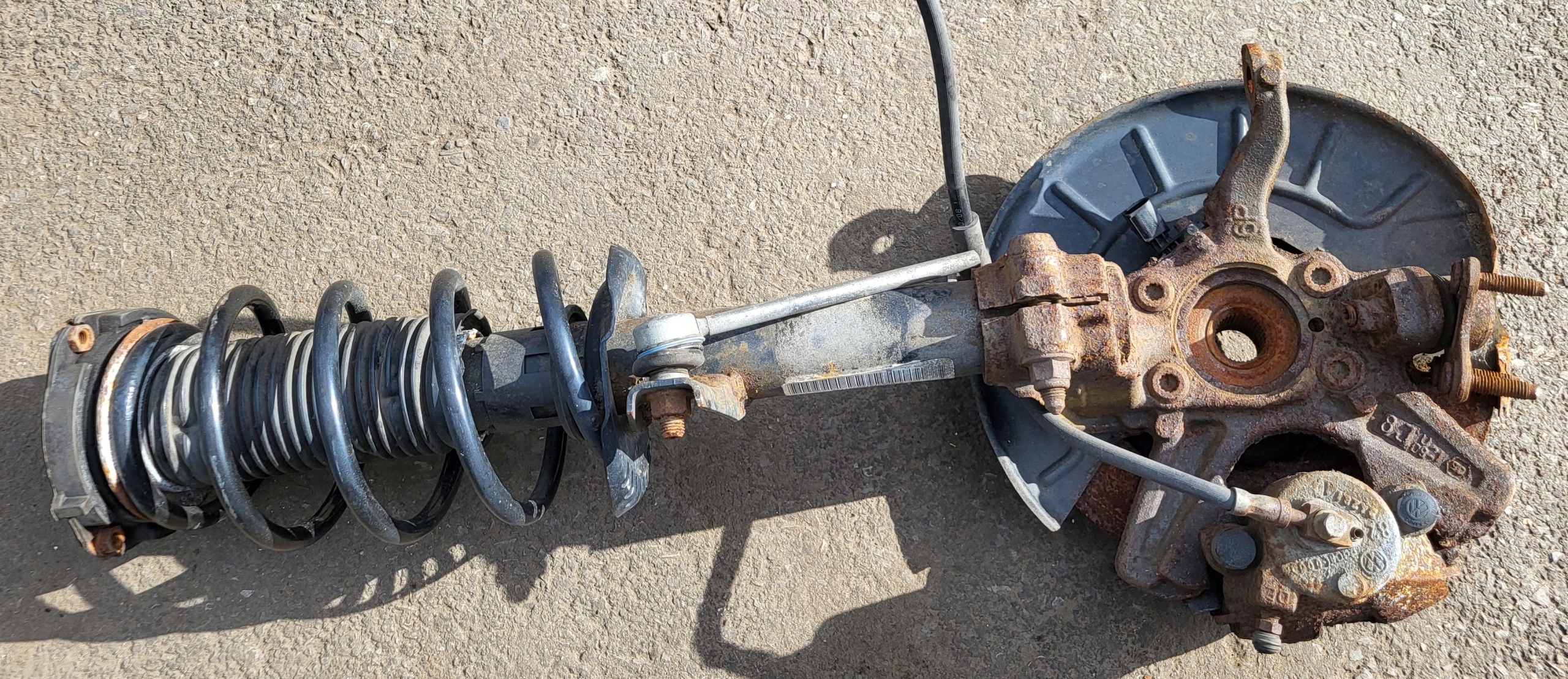 shock absorber swing McPherson spring caliper VW GOLF VI AUDI SEAT SKODA