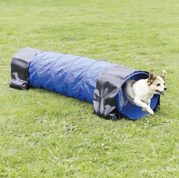 Trixie tunel skládací překážková dráha agility hračka výcvik psa 40cm x 2m