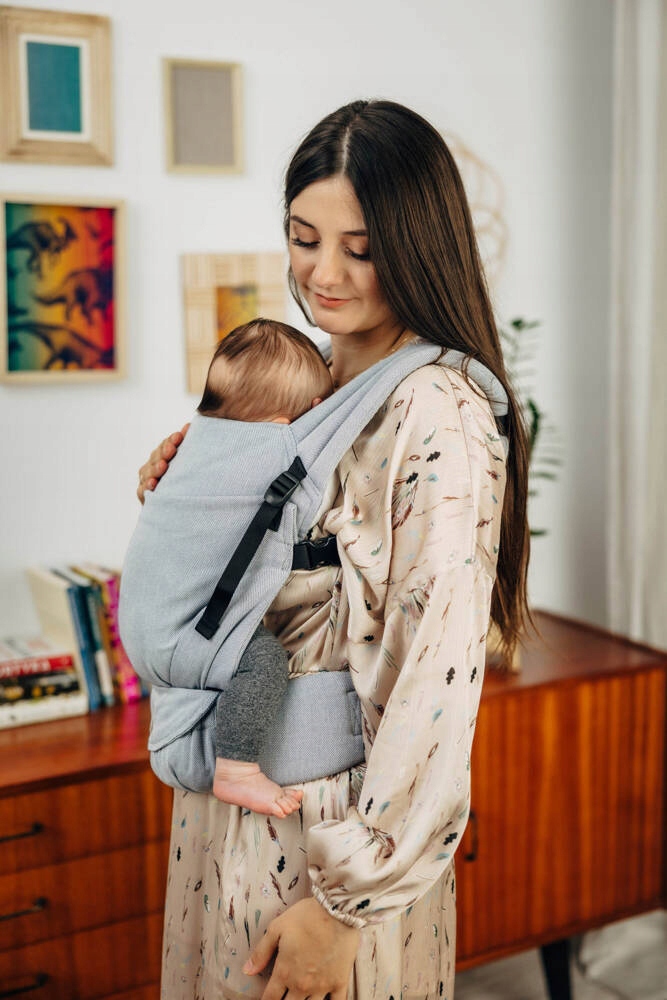 Nosidło LennyLamb LennyLight - Iceberg Opcje noszenia Na plecach Przodem