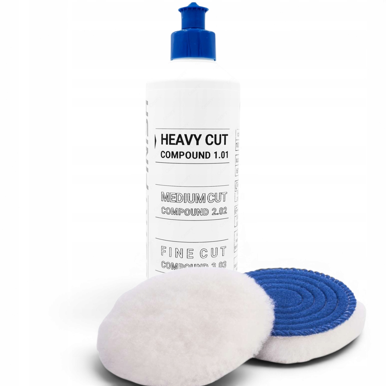 Leštiaca pasta Onsystem 1.01 Heavy Cut 1 kg kožušina Oem Lambskin 80 mm/16 mm