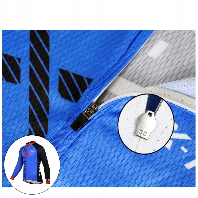 OCIEPLANA BLUZA ROWEROWA MĘSKA X-TIGER TERMICZNA IZOLACJA ODDYCHALNOŚĆ 4XL Model OCIEPLANA BLUZA ROWEROWA MĘSKA X-TIGER TERMICZNA