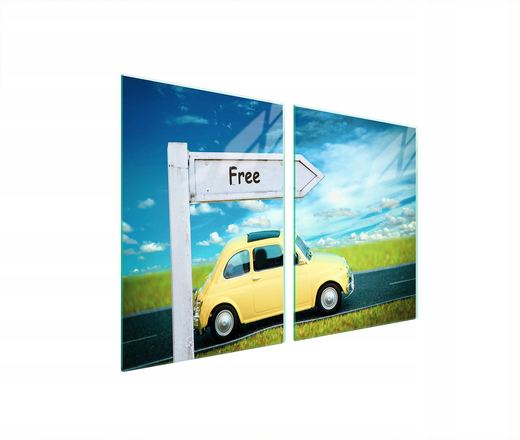 Skleněná Ochranná Deska Do Kuchyně 2x45x52 Auto Kalené Sklo