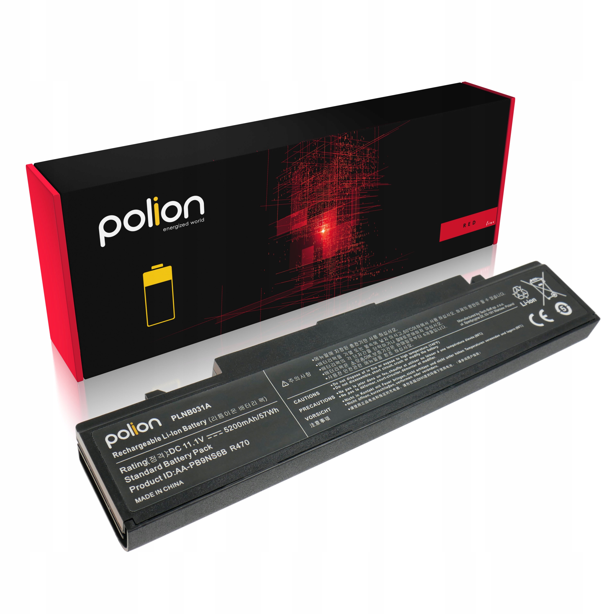 

Bateria AA-PB9NC6B do Samsung R540 R580 5200mAh