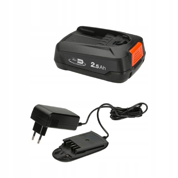 Gardena Zestaw startowy 18V/45 akumulator 2.5 ah plus ładowarka