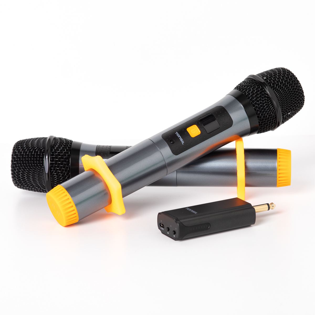 Tonsil Mbd 320 Bezdrátový systém s přijímačem Uhf, 2x mikrofon, šedý