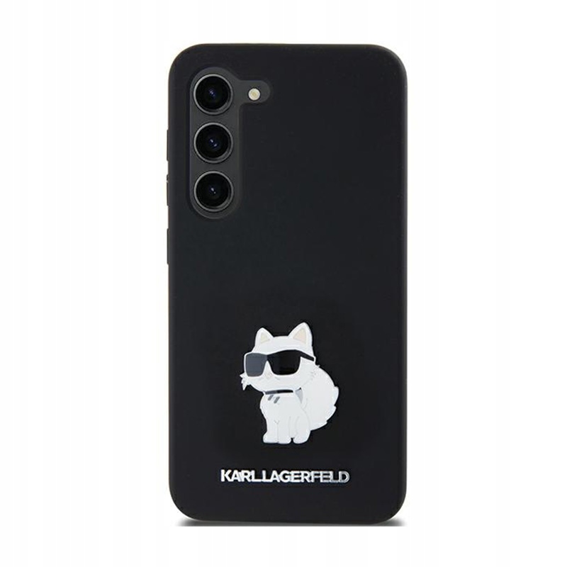 Karl Lagerfeld Choupette Pin Pouzdro pro Samsung Galaxy A35 5G, černé
