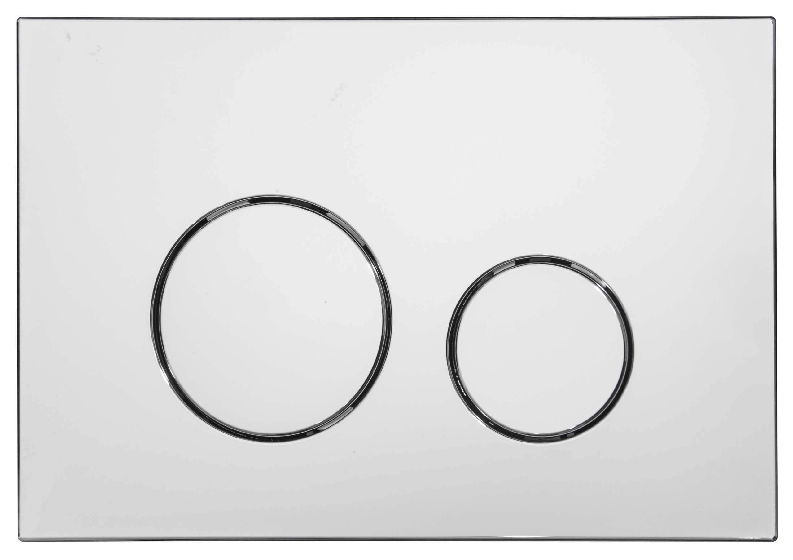 Kk-pol Tlačítko M11 Pro Wc Rám, Chrom