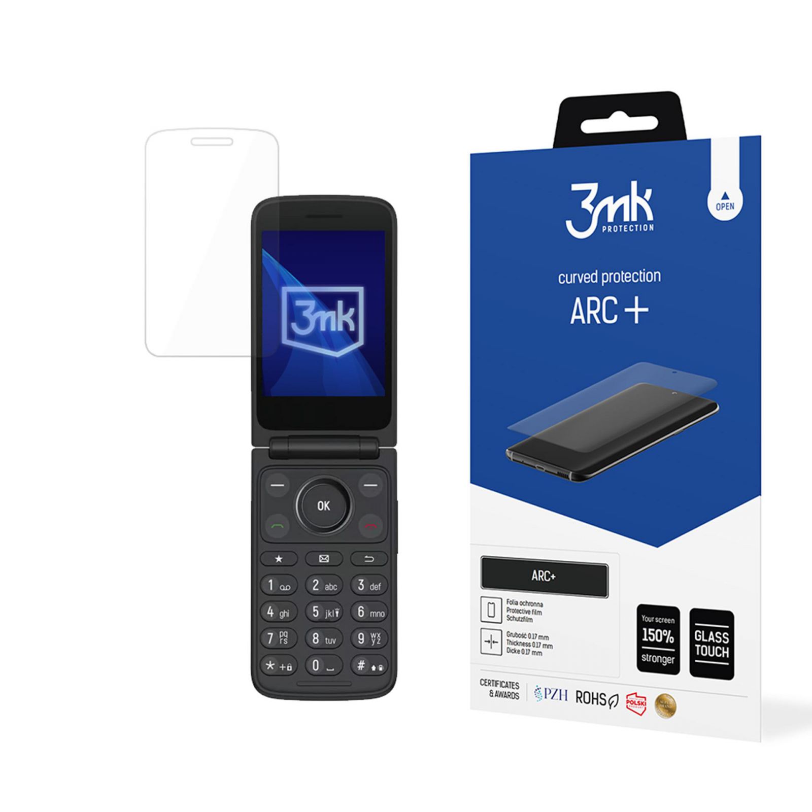 Tcl Onetouch 4043 3MK Arc+