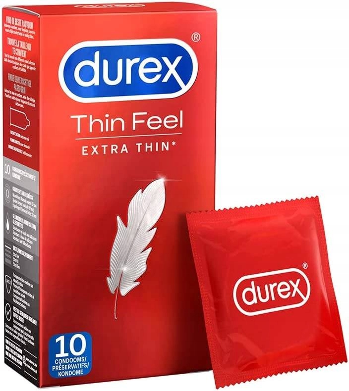 

Durex Feel Extra Prezerwatywy Cienkie Lateks 10szt