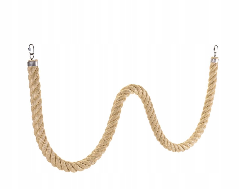 Levně Lano Sisal 200 x 1,8 cm Vynikající vybavení Klece pro papoušky