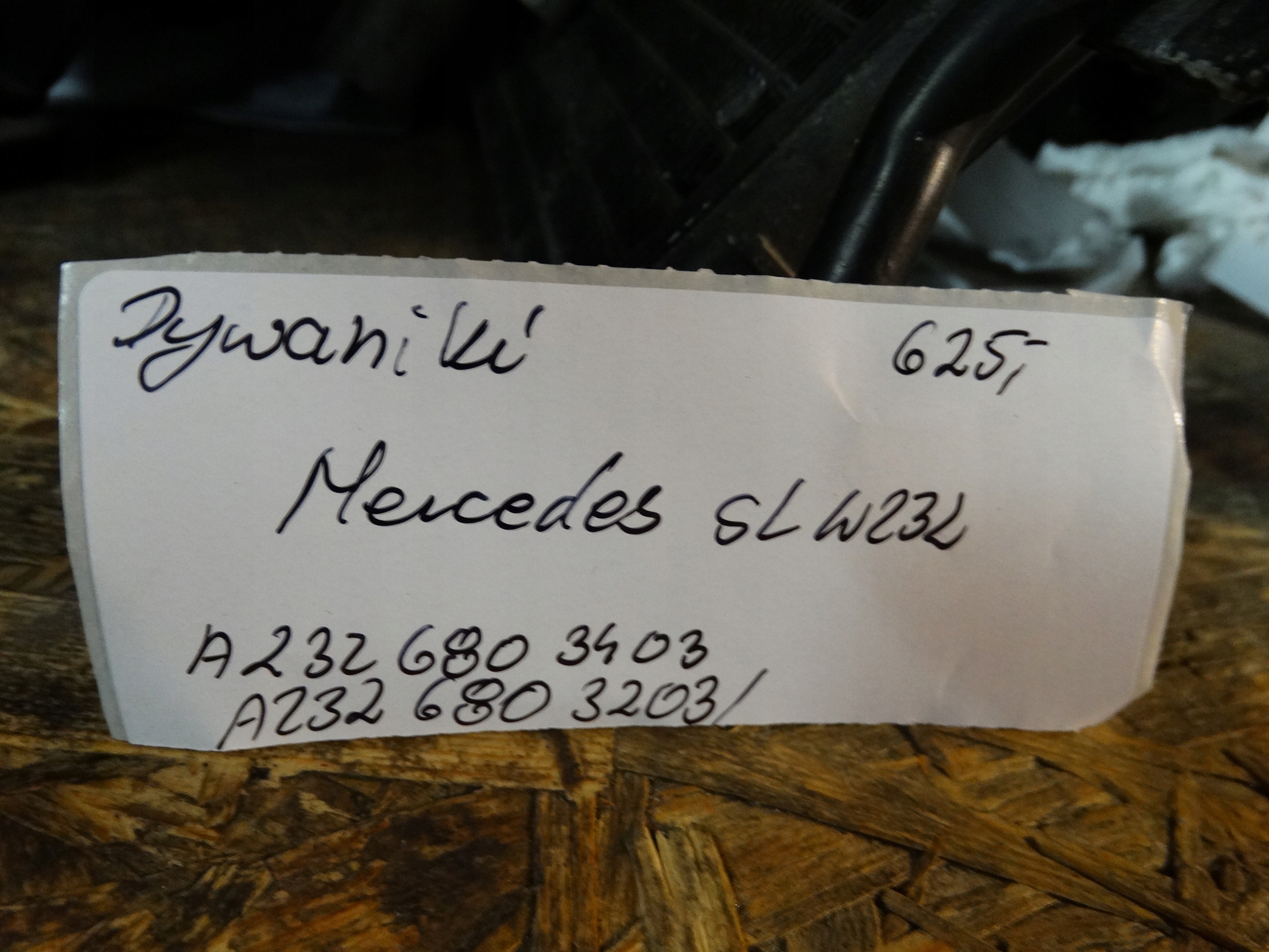 IDEALNE KPL. mats MERCEDES SL W232 1