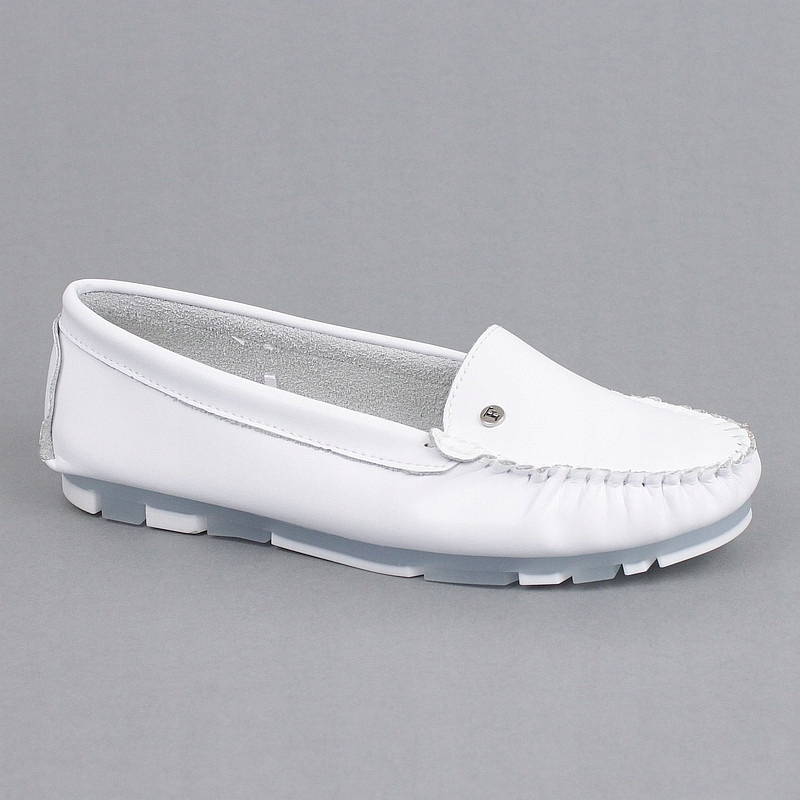 Filippo DP2037 Bílé Mokasíny Kůže vel. 37