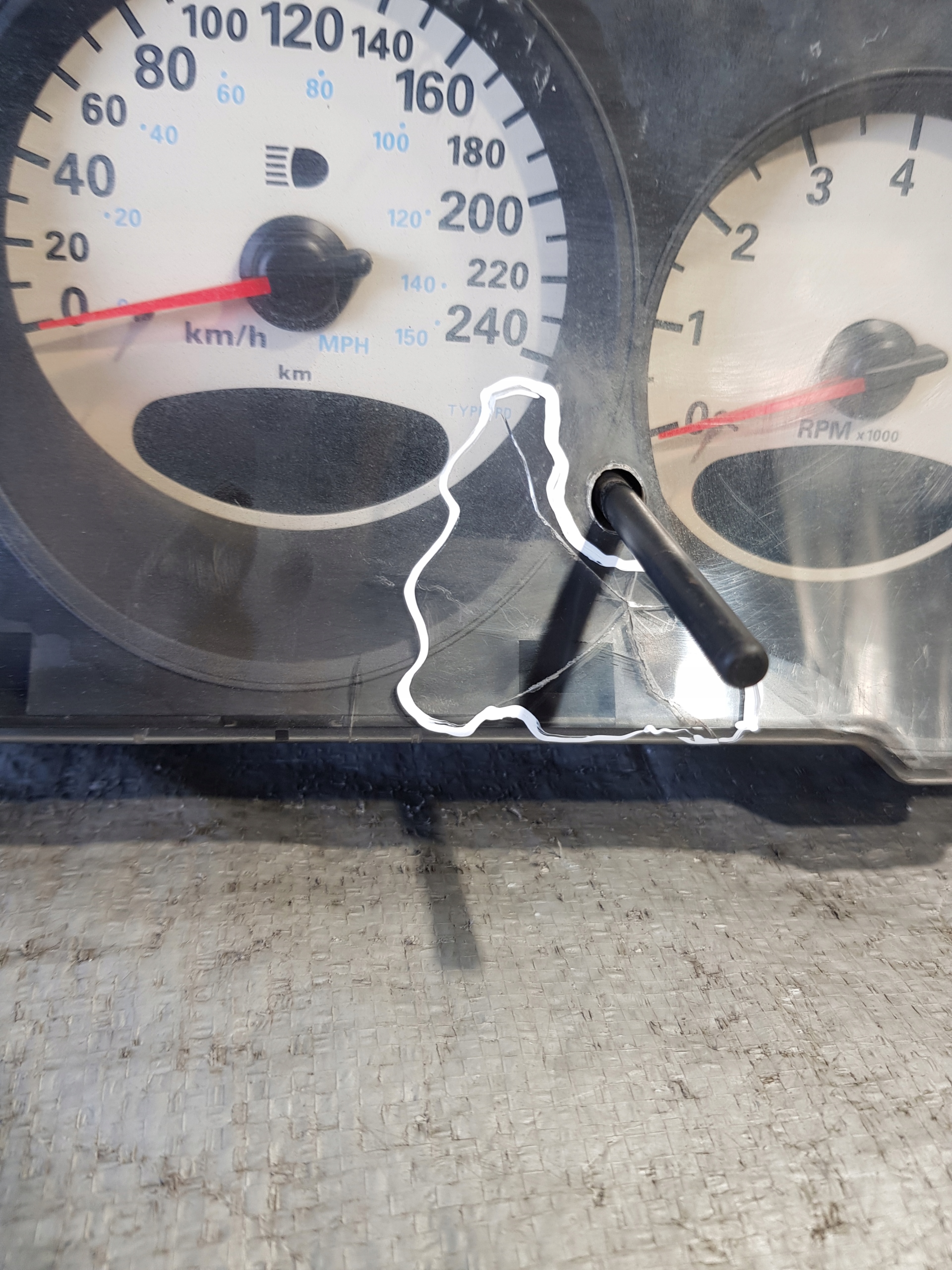 dials PT CRUISER 2.0 B 00R 04671535AJ CR0019002 CZYTAJ OPIS