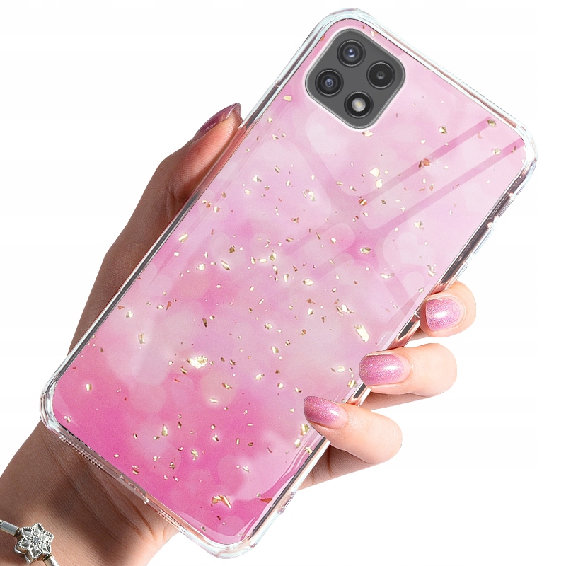 

Etui Case Wzór Szkło 9H do Samsung Galaxy A22 5G